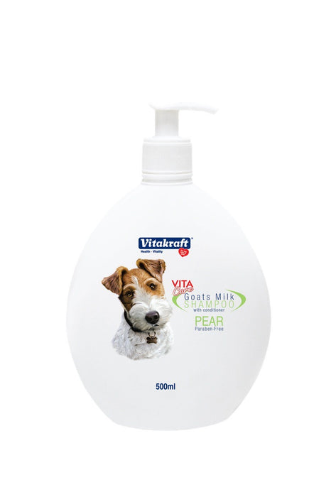 Vitakraft 2 in 1 Goat's Milk Shampoo Pear (3 Sizes) | BUY 1 GET 1 FREE