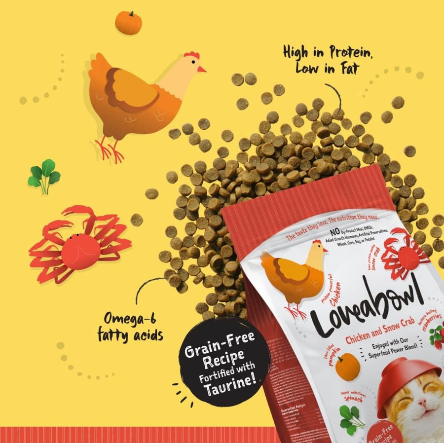 Loveabowl Grain Free Cat Dry Food 150g
