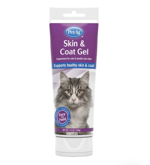 PetAg Skin & Coat Gel Cat Supplement 3.5oz