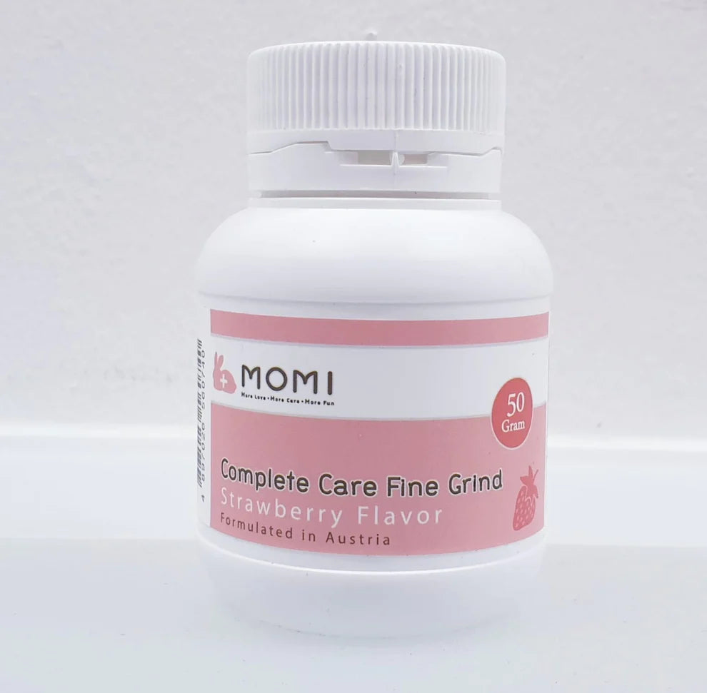 Momi Complete Care Fine Grind Strawberry 50g