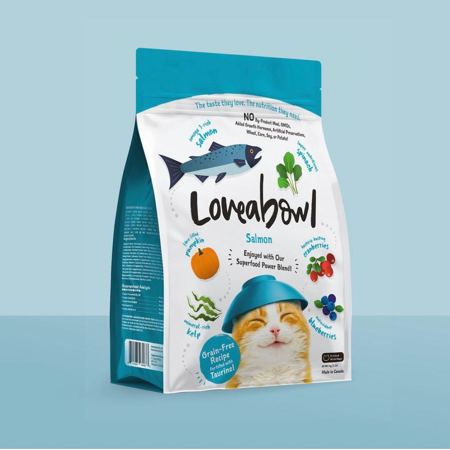 Loveabowl Salmon Grain Free Dry Cat Food (2 Sizes)