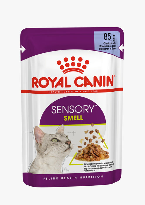 Royal Canin Feline Pouch Sensory Taste Chunks Cat Wet Food  in Gravy 85g X12