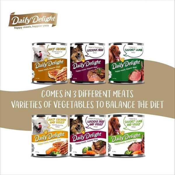 Daily Delight Dog Wet Food 375g X24