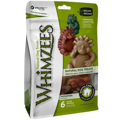 Whimzees Hedgehog Large Natural Dog Treats 6Pcs