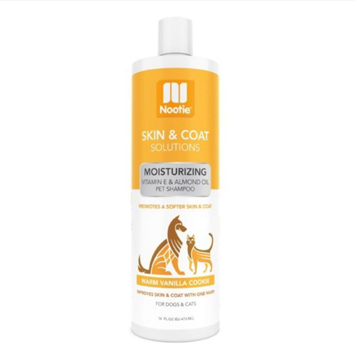 Nootie™ Warm Vanilla Cookie Shampoo Vitamin E & Almond Oil 16oz [Dogs & Cats]