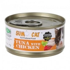 Sumo Cat Tuna with Chicken 80g X24