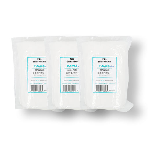 For Furry Friends Pet’s Activated Water Sanitizer (P.A.W.S) Wipes [Refill Packs]