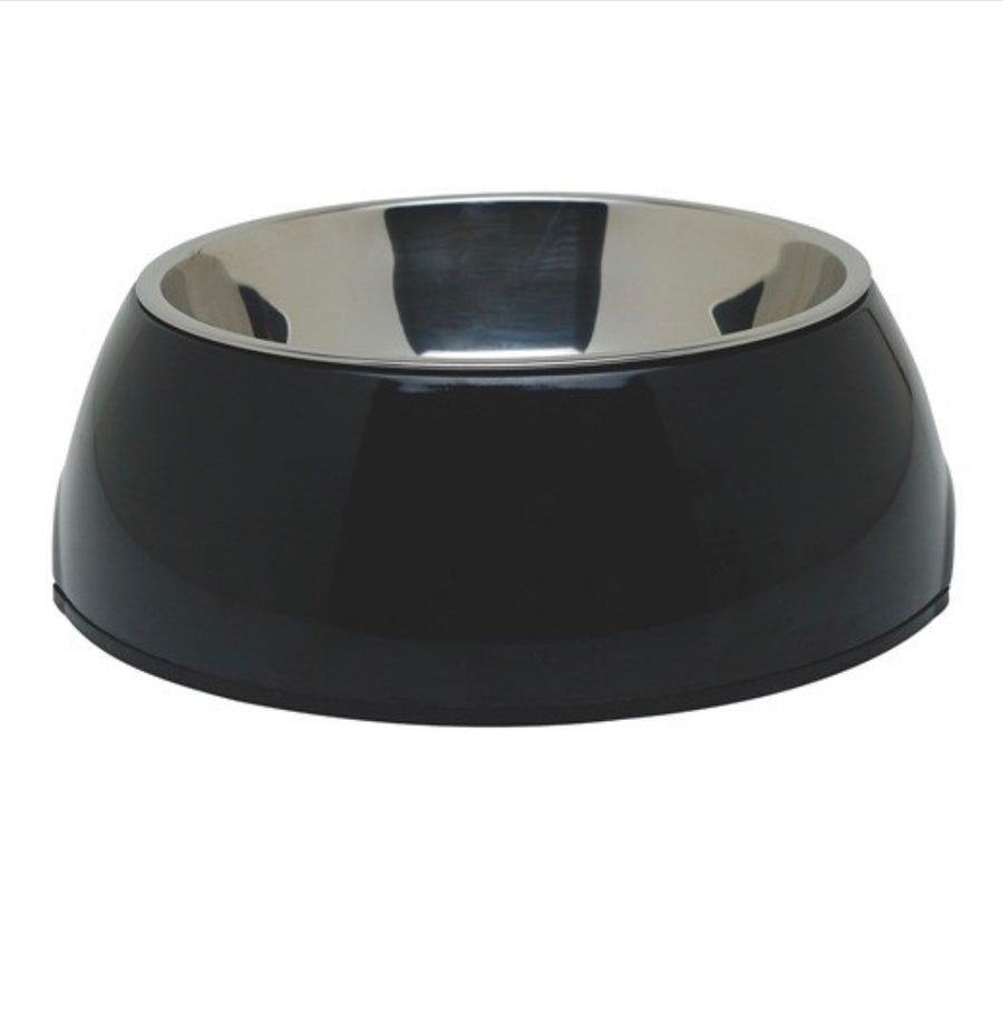 Dogit® 2-in-1 Dog Dish Black (4 Sizes)