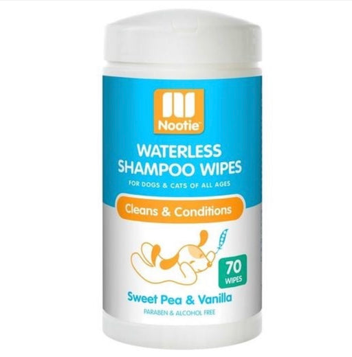 Nootie™ Waterless Shampoo Wipes Sweet Pea & Vanilla [Dogs & Cats]
