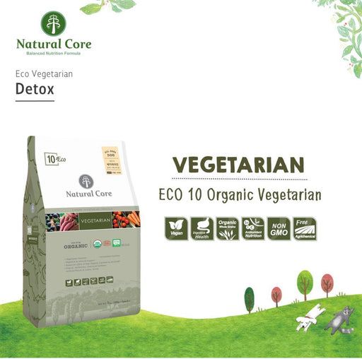 Natural Core Eco 10 Organic Vegetarian Dry Dog Food (2 Sizes)