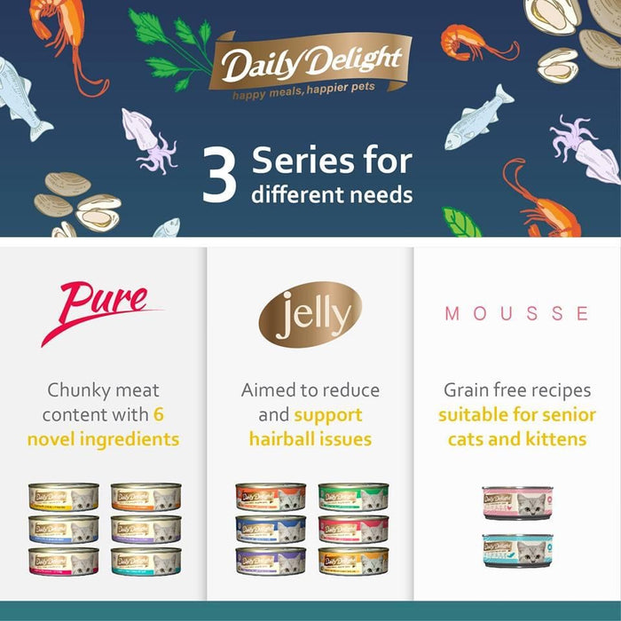 Daily Delight Cat Wet Food 80g