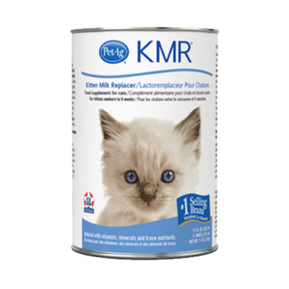PetAg KMR Kitten Milk Replacer Liquid 11oz X12 [CARTON DEAL]