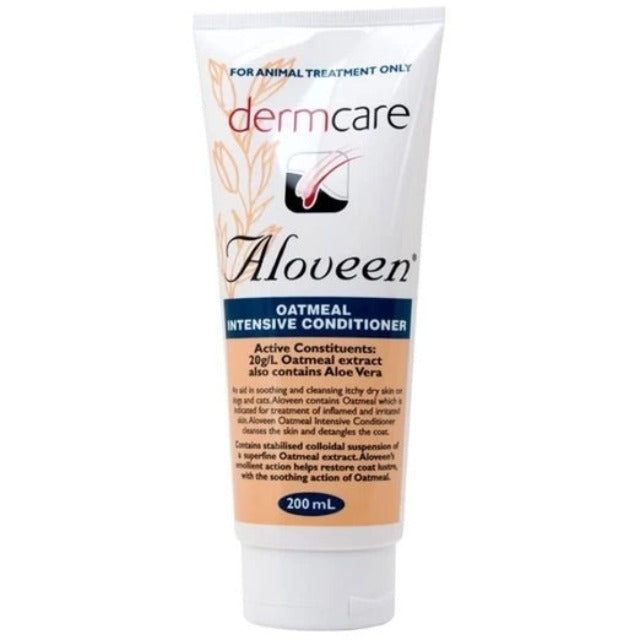 Dermcare Vet Aloveen Oatmeal Intensive Pet Conditioner (2 Sizes)