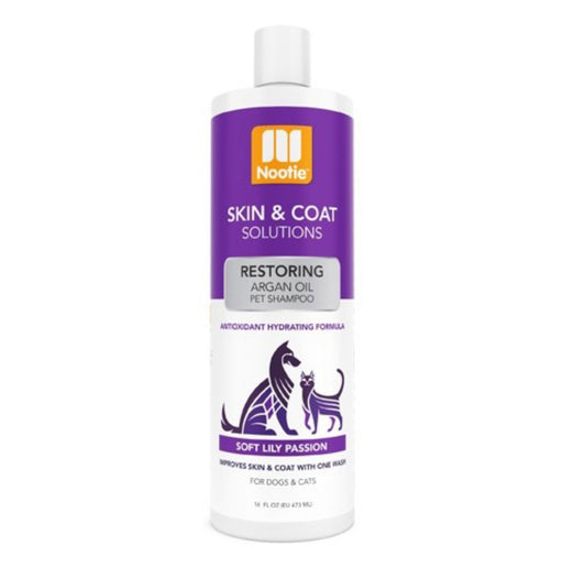 Nootie™ Restoring Argan Oil Shampoo Soft Lily Passion [Dogs & Cats] 16oz
