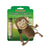 Meowijuana Jump 'n' Jamb Get The Monkey Off Your Back Refillable Catnip Swinging Toy