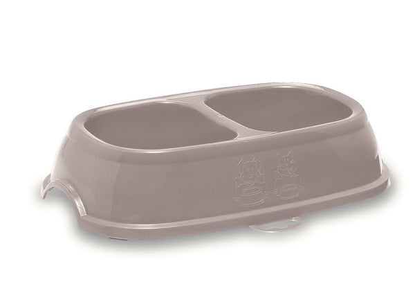 Stefanplast Break Double Bowl Powder Pink (2 Sizes)