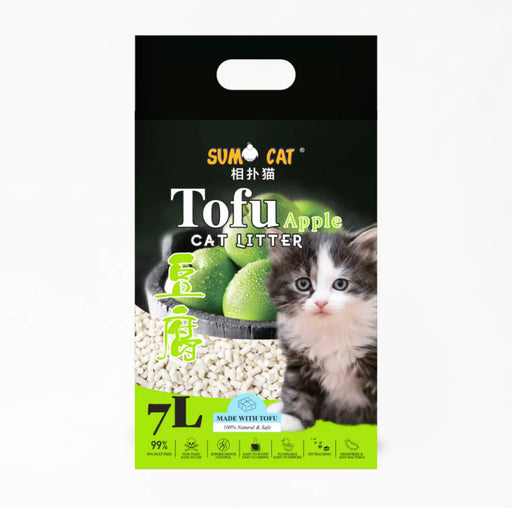 Sumo Cat Tofu APPLE Cat Litter 7L X6