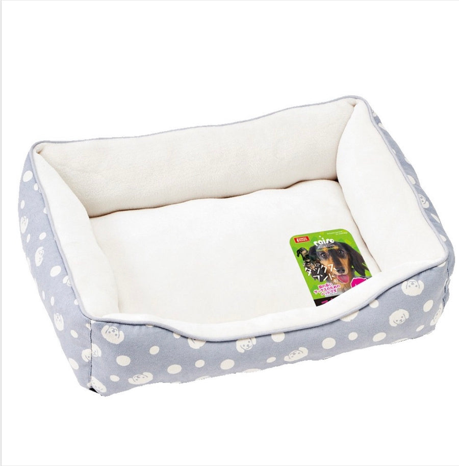 Marukan Rectangular Bed Grey