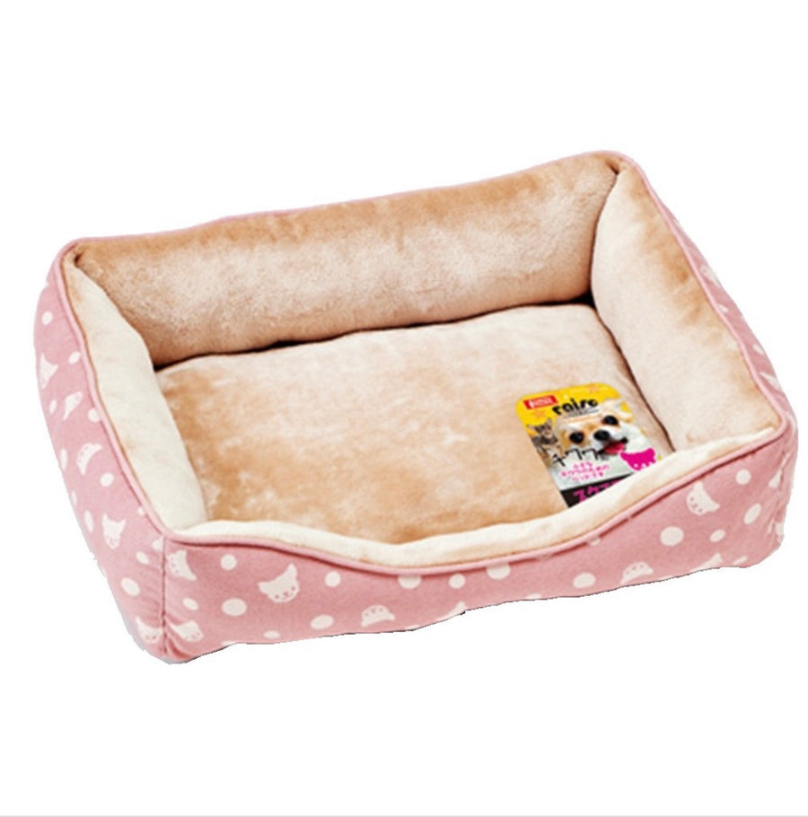 Marukan Rectangular Bed Beige