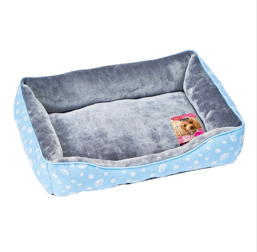Marukan Rectangular Bed Blue