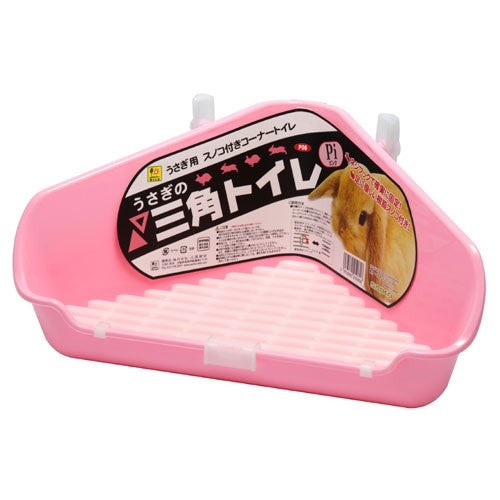 Wild Sanko Triangle Rabbit Toilet Pink