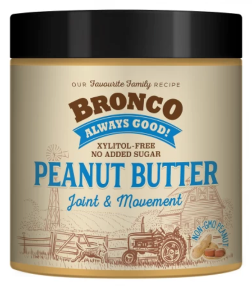 Bronco Peanut Butter Dog Treats 250g
