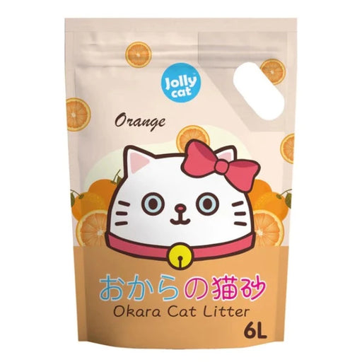Jolly Cat Okara Tofu Cat Litter - Orange 6L