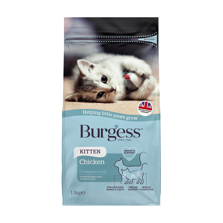 Burgess Cat Dry Food 1.5kg