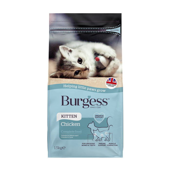 Burgess Cat Dry Food 1.5kg