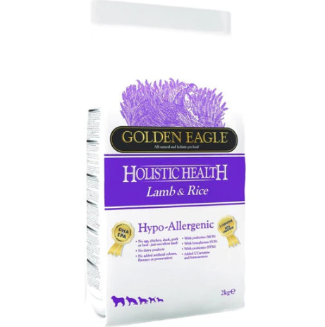 Golden Eagle Holistic Health Grain Free Hypo-Allergenic Dry Dog Food (2 Sizes)