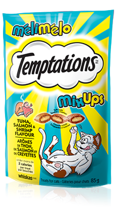 Temptations Mix-Ups Tuna, Salmon, and Shrimp Cat Treats 75g