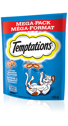Temptations Savoury Salmon Cat Treats 160g