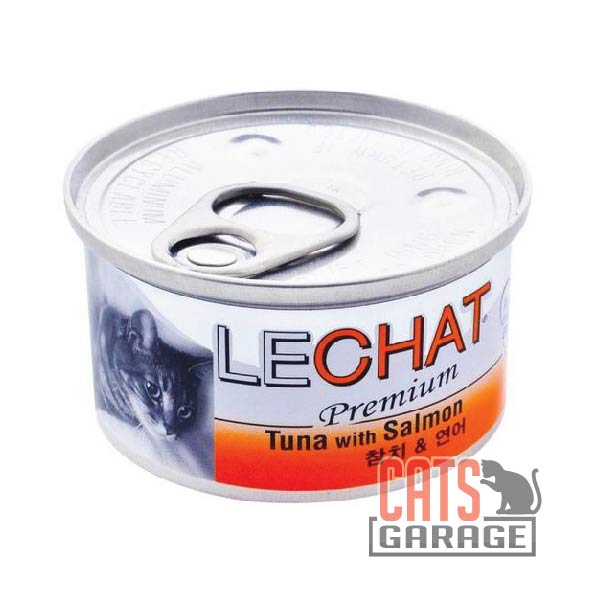 LeChat Premium - Tuna With Salmon 80g