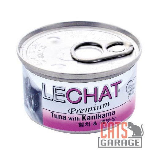 LeChat Premium - Tuna With Kanikama (Crabmeat) 80g