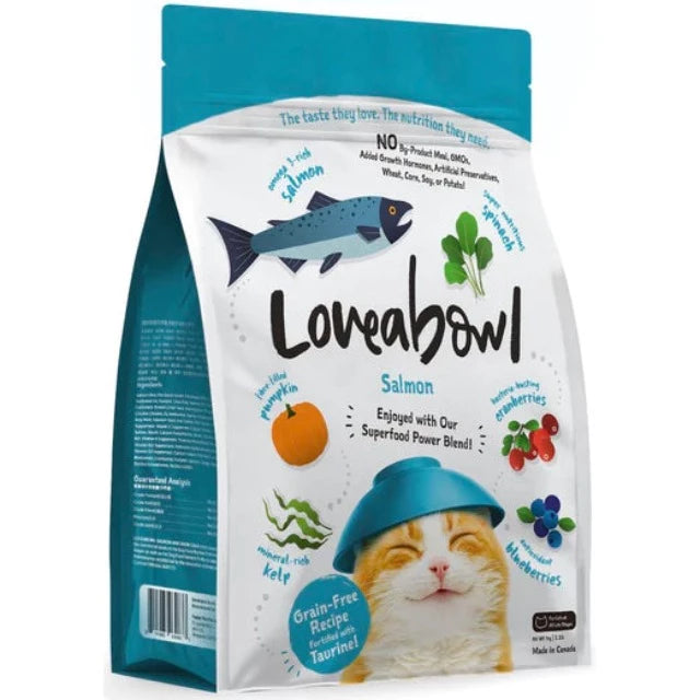 Loveabowl Salmon Grain Free Dry Cat Food (2 Sizes)
