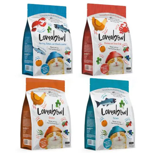 Loveabowl Grain Free Cat Dry Food (2 Sizes)