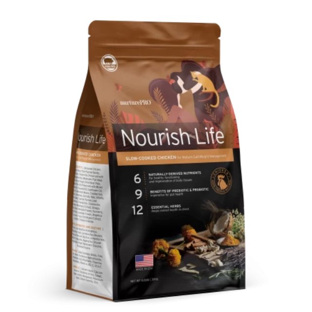 Nurture Pro Nourish Life Formula Cat Dry Food 300g