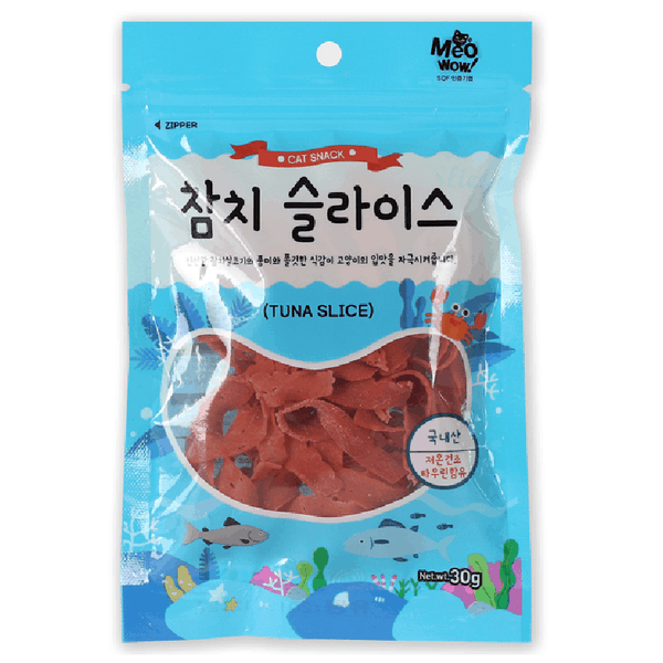 Bow Wow MeoWow Tuna Slices Treats for Cats 30g