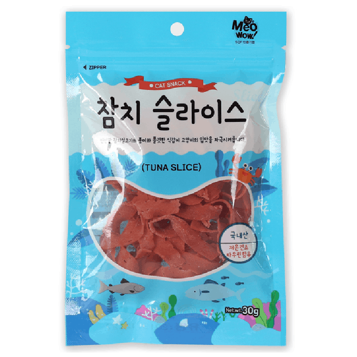 Bow Wow MeoWow Tuna Slices Treats for Cats 30g