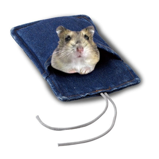 Marukan Denim Pocket Bed for Hamster