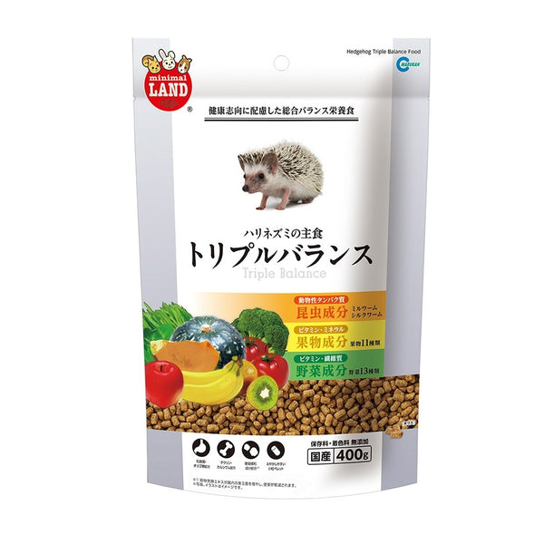 Marukan Hedgehog Triple Balance Food 400g