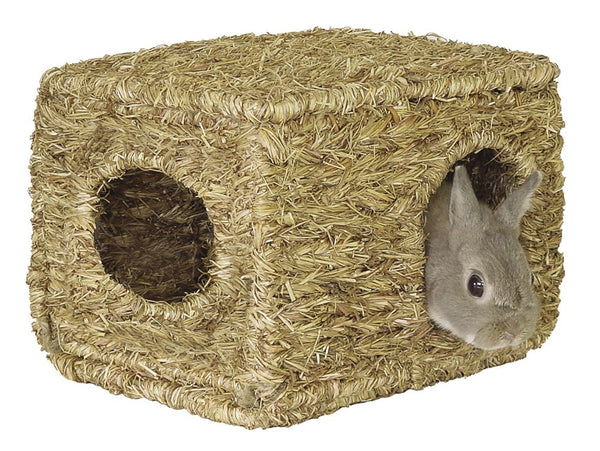 Marukan Natural Straw House for Rabbits