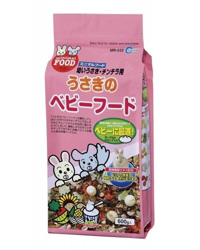 Marukan Rabbit / Chinchilla Baby Main Food (Fruits & Vegetables) 600g