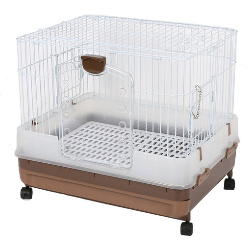 Marukan Easy Clean Brown Cage for Rabbit H50B