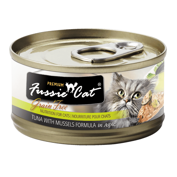 Fussie Cat BLACK LABEL Formula in Aspic 80g X24