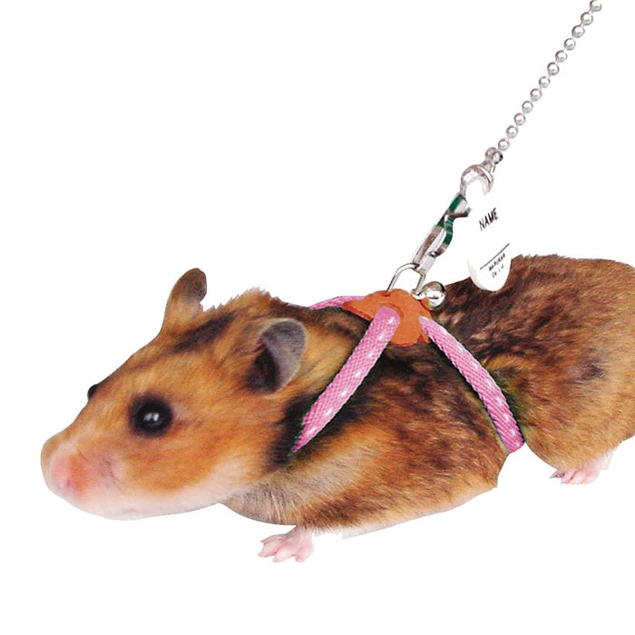 Marukan Hamster Harness, Pink
