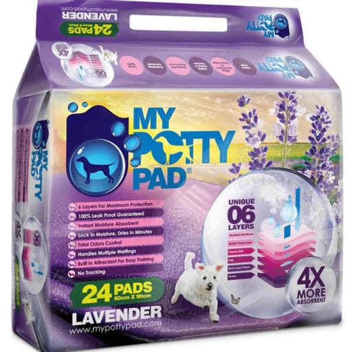 My Potty Pad Lavender Pee Pad For Dogs X4 Packs