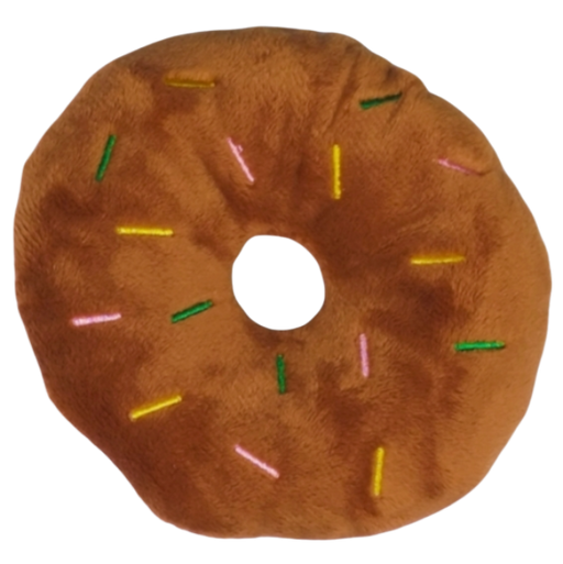 AaPet Paw Plushy Donut Round Brown