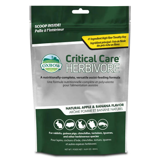 Oxbow Critical Care Apple Banana Small Animal Recovery Food (2 Sizes)