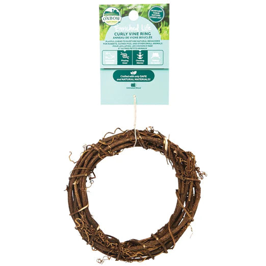 Oxbow Enriched Life Curly Vine Ring For Small Animals